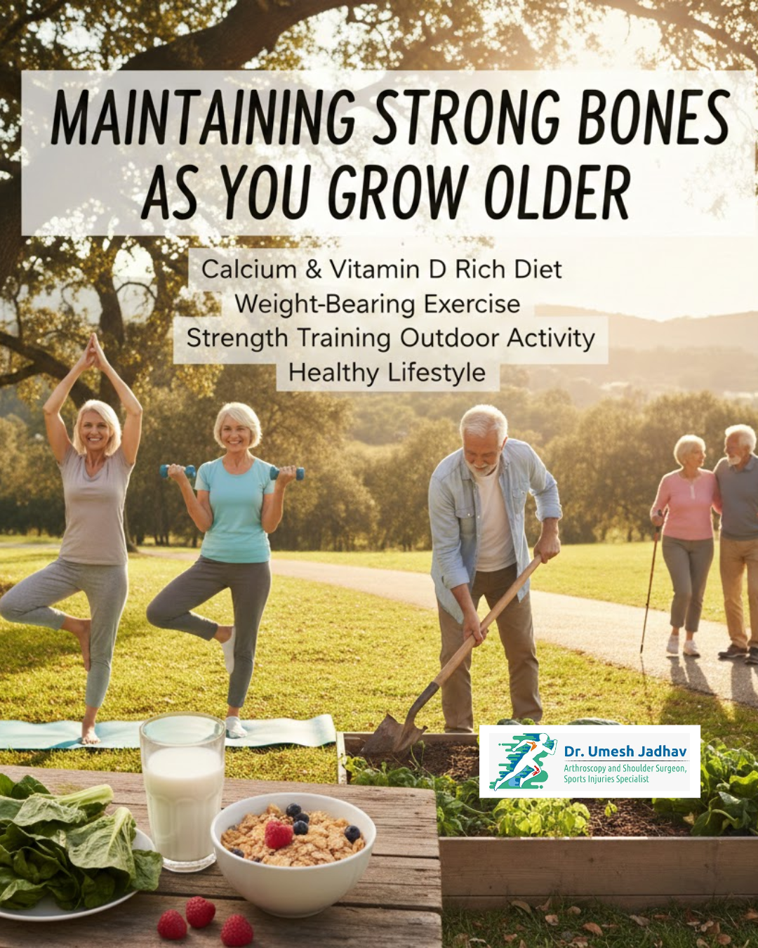 How to Maintain Strong Bones as You Grow Older