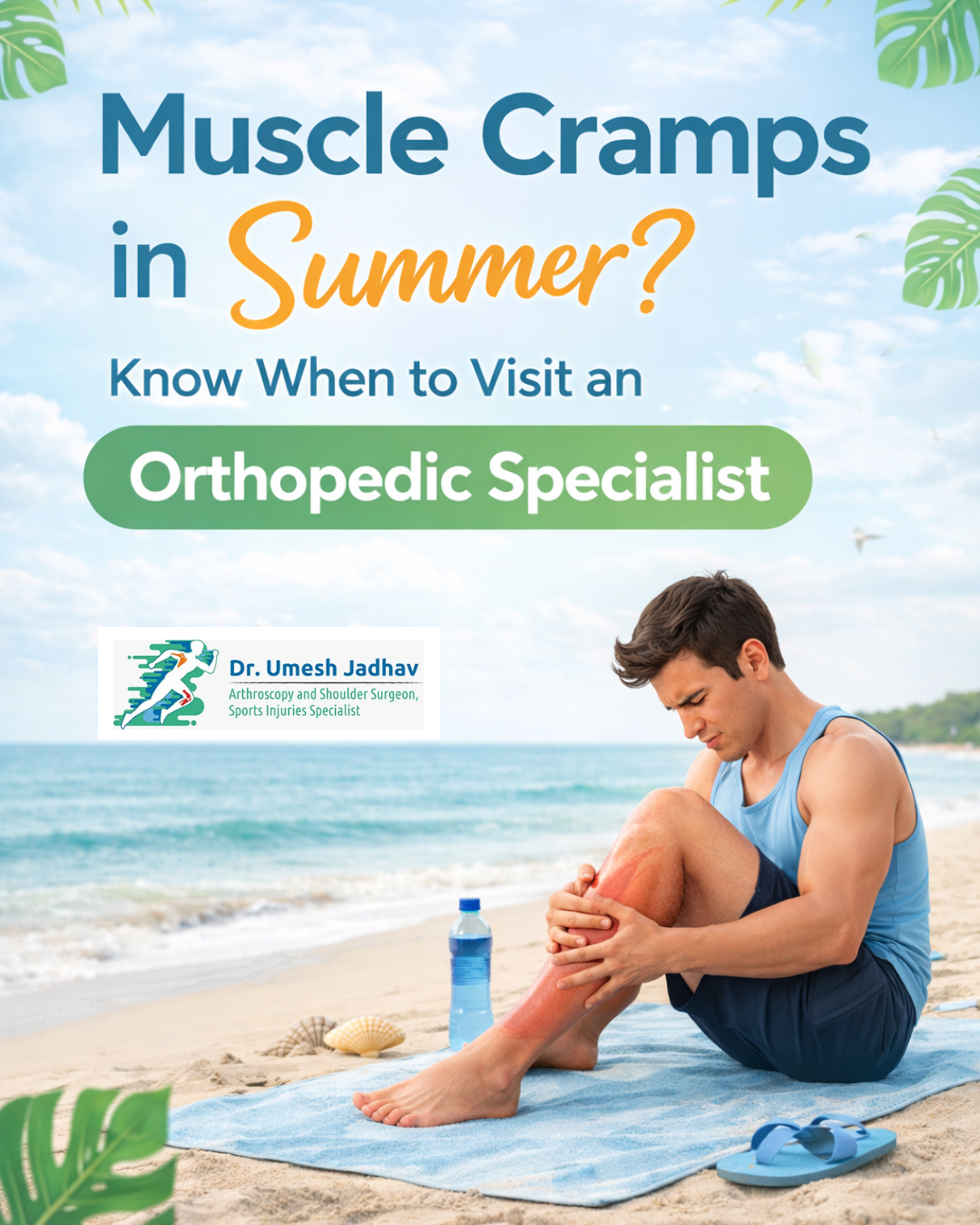 Muscle Cramps in Summer? Know When to Visit an Orthopedic Specialist